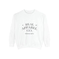 Real Apparel Co. Vintage Garment-Dyed Crewneck Sweatshirt