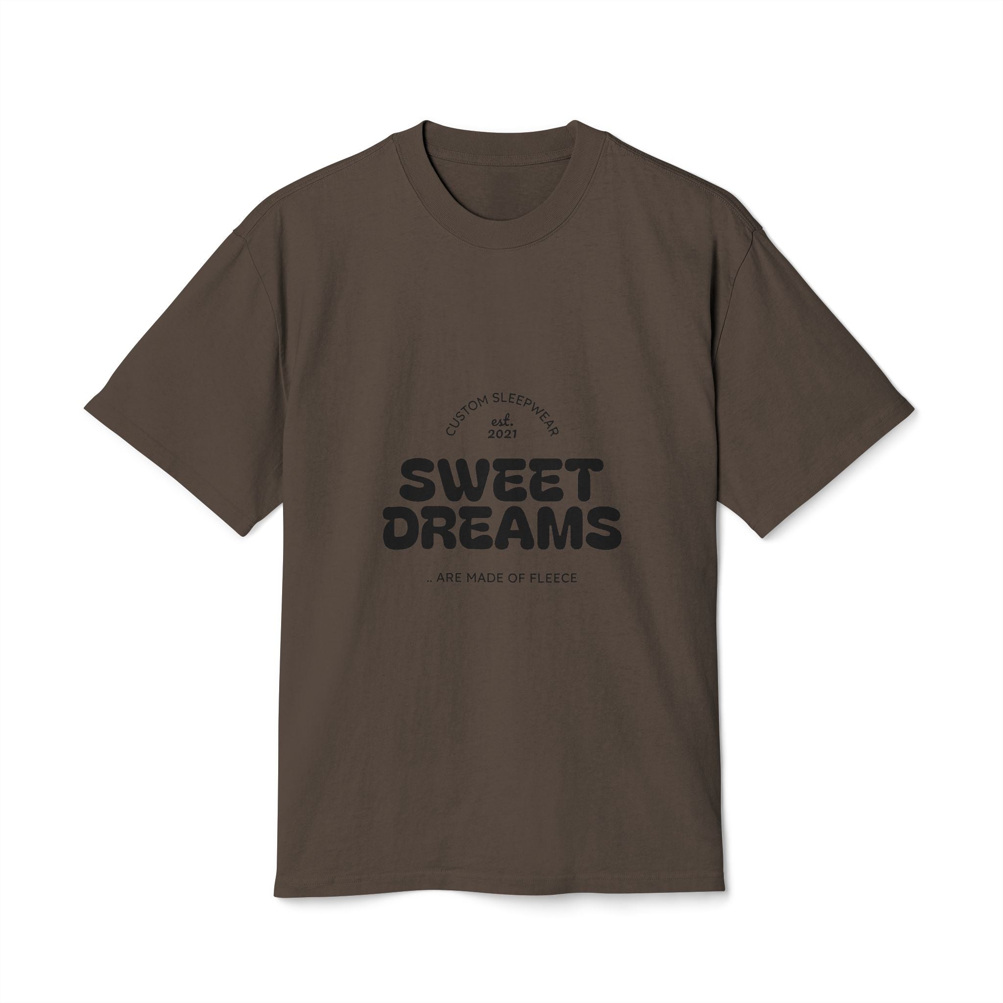 Sweet Dreams Retro Graphic Tee — Cozy Oversized Sleep Shirt