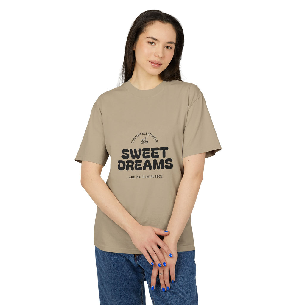 Sweet Dreams Retro Graphic Tee — Cozy Oversized Sleep Shirt