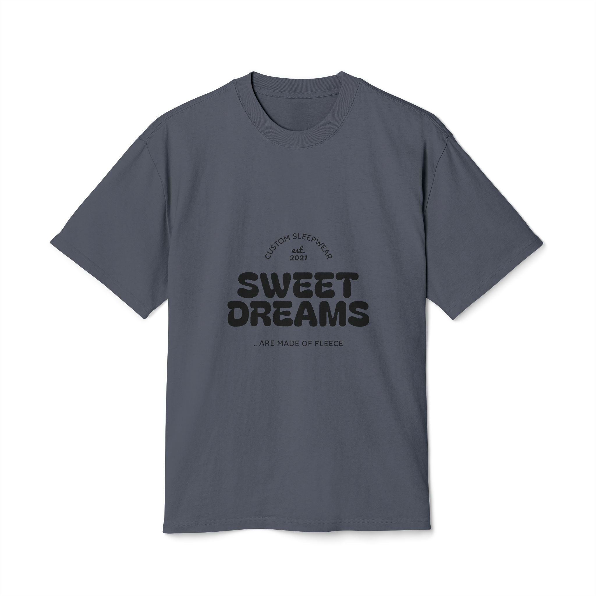Sweet Dreams Retro Graphic Tee — Cozy Oversized Sleep Shirt