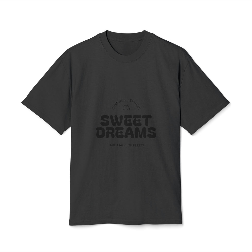 Sweet Dreams Retro Graphic Tee — Cozy Oversized Sleep Shirt