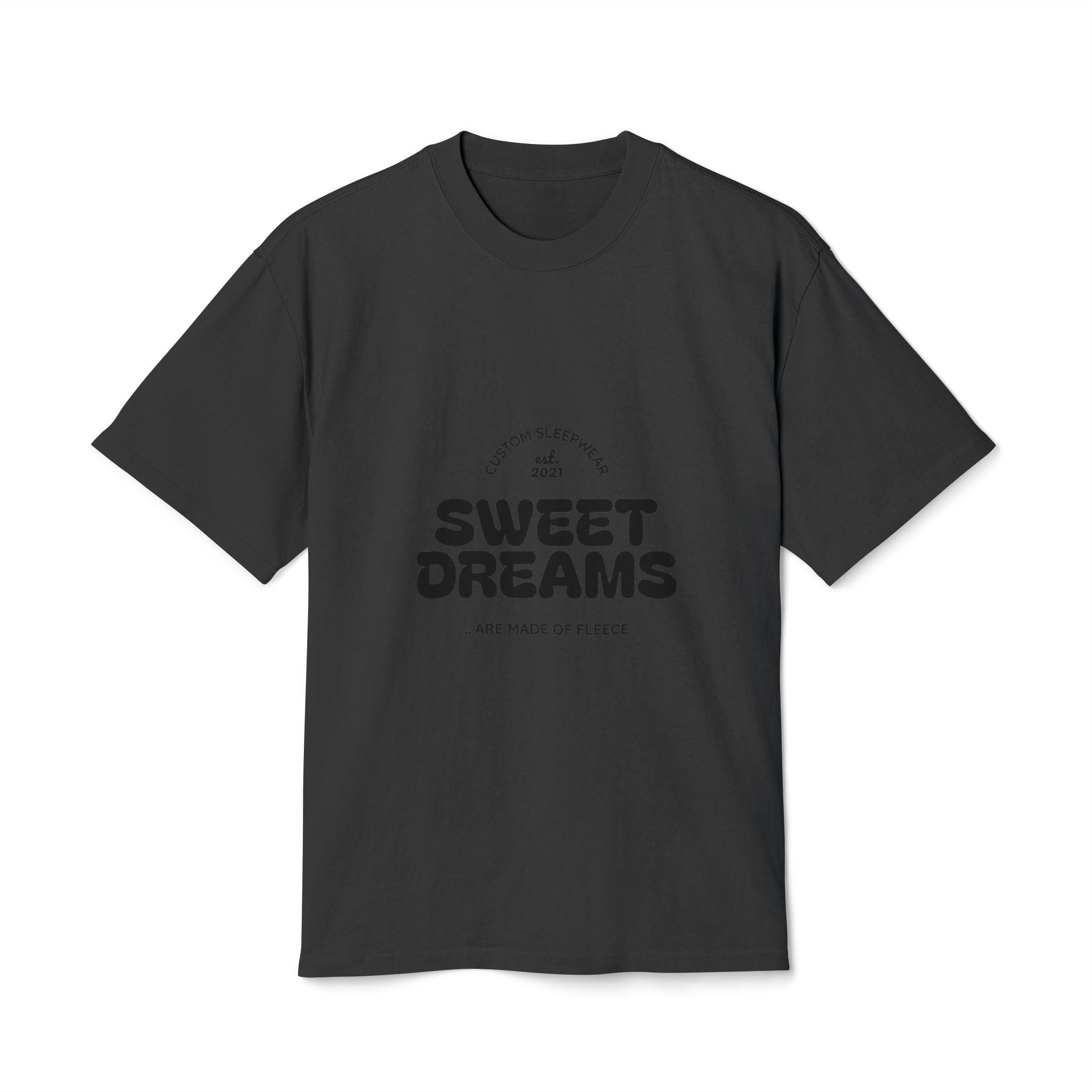 Sweet Dreams Retro Graphic Tee — Cozy Oversized Sleep Shirt