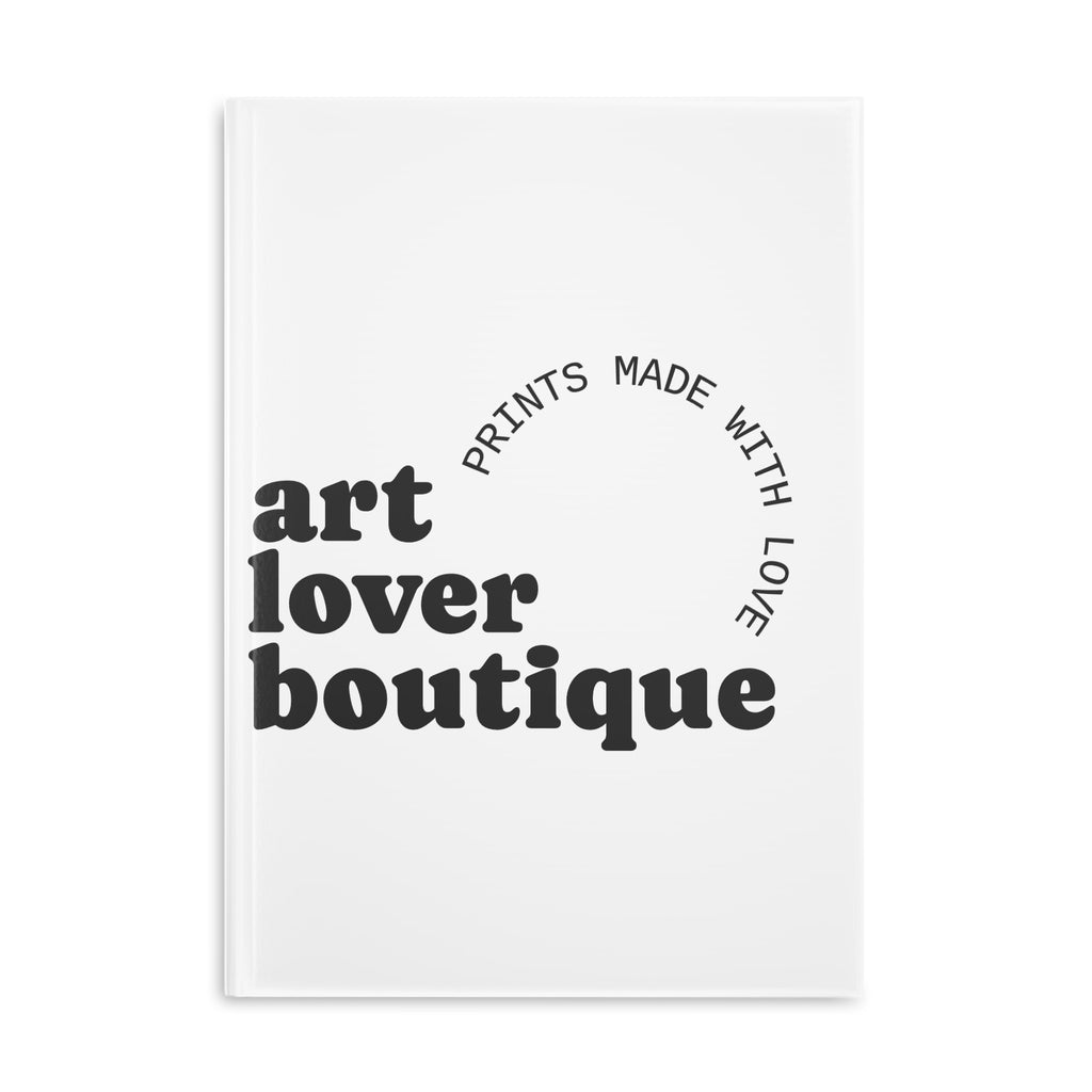 Art Lover Boutique Hardcover Journal — Puffy Cover Notebook Prints Made With Love