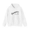 Progress Over Perfection Oversized Graphic Hoodie