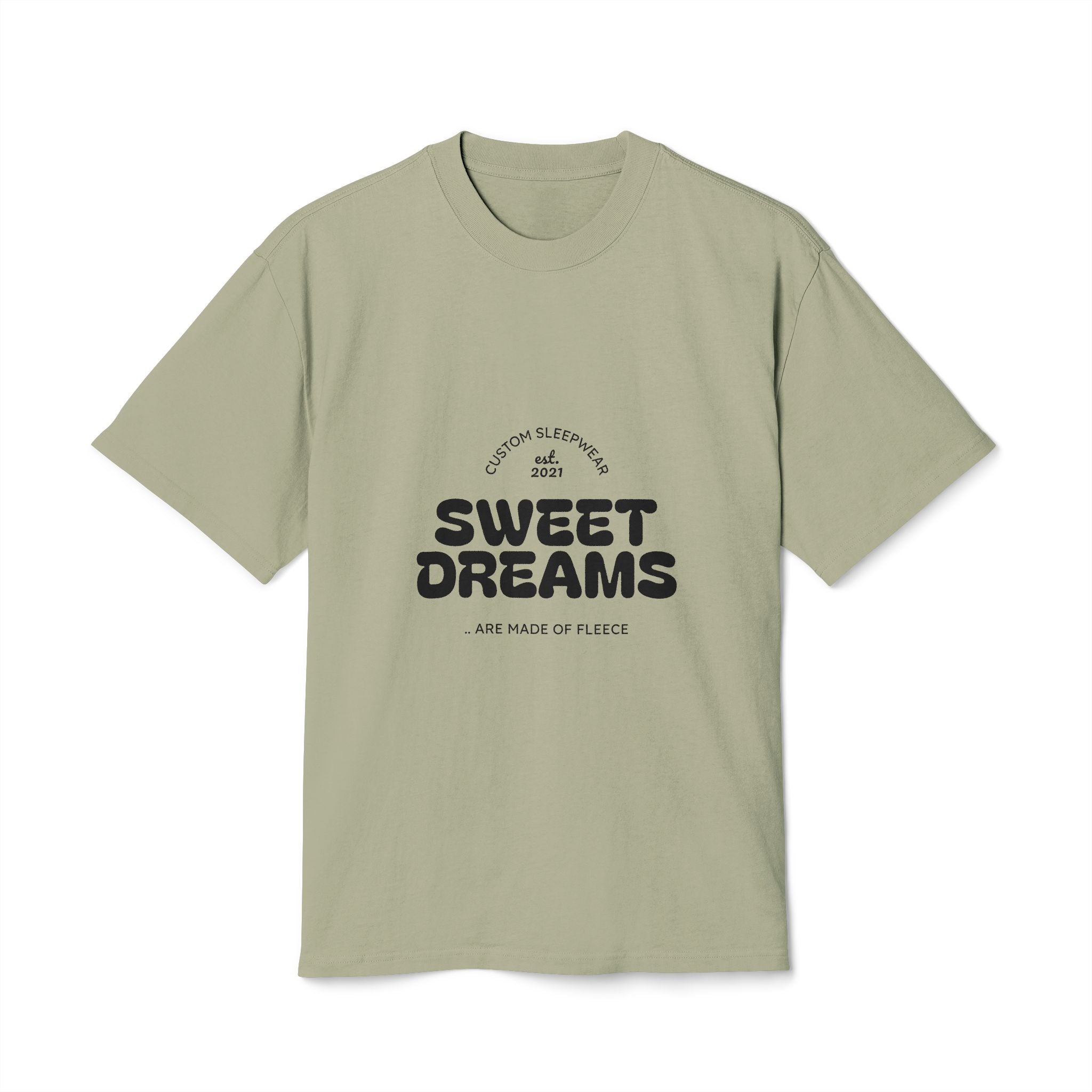 Sweet Dreams Retro Graphic Tee — Cozy Oversized Sleep Shirt