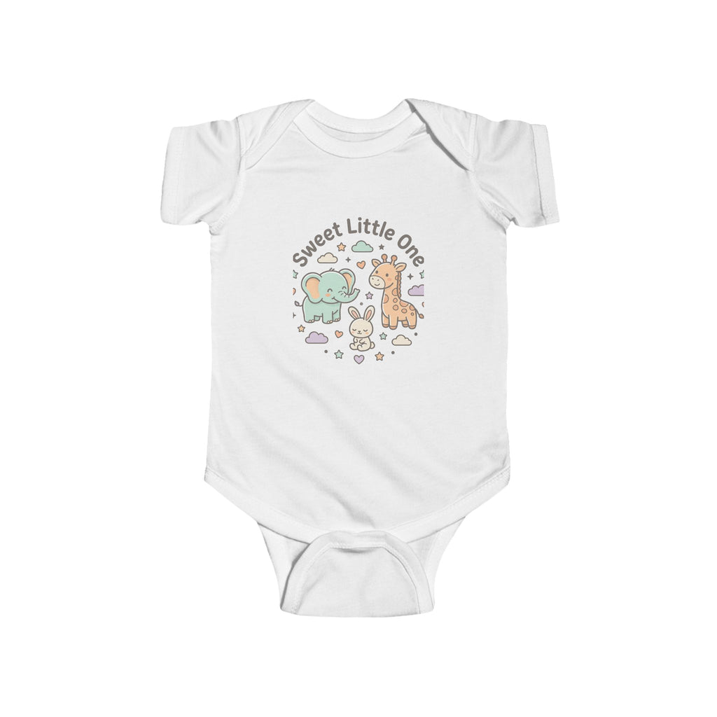 Infant Fine Jersey Bodysuit — Soft Unisex Baby Onesie