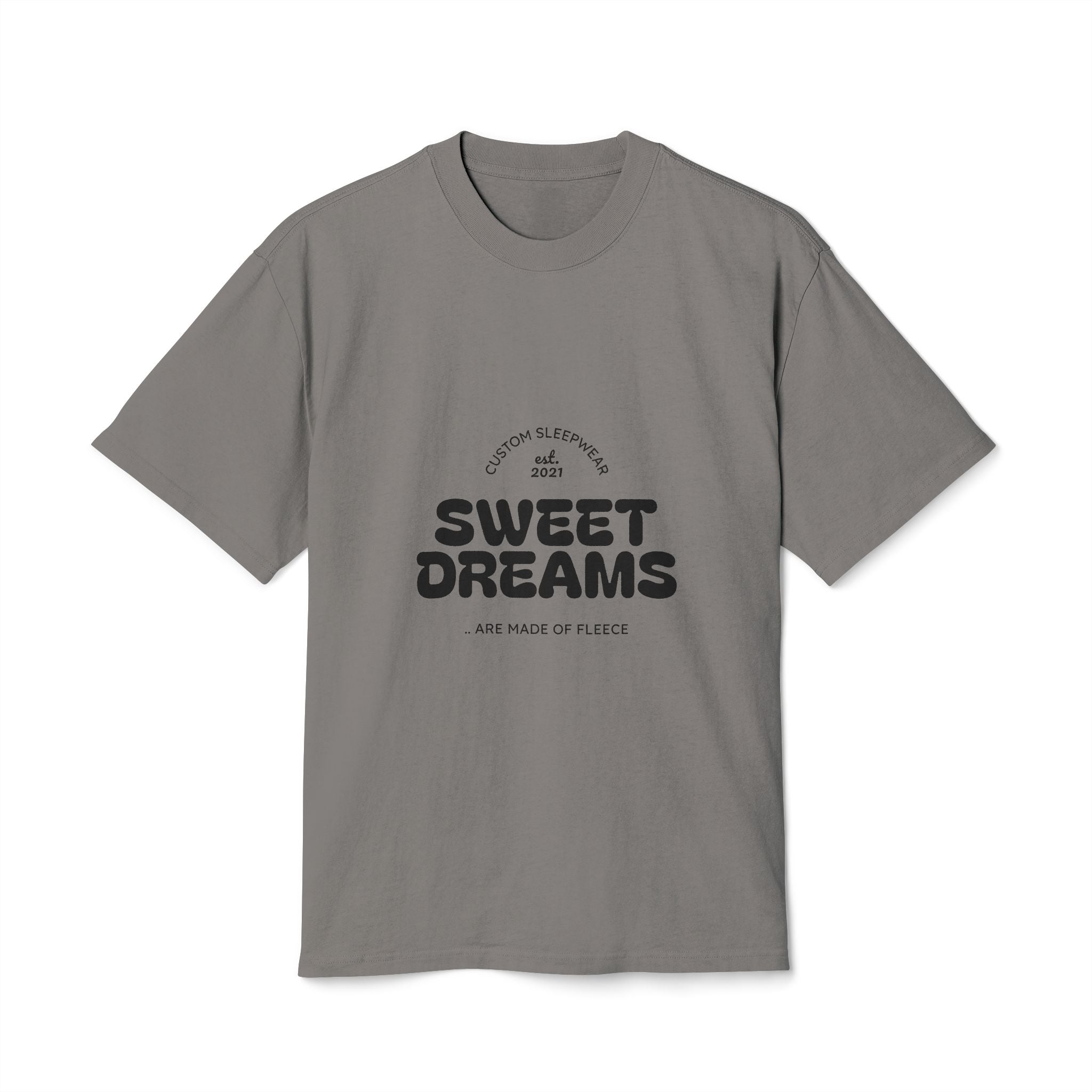 Sweet Dreams Retro Graphic Tee — Cozy Oversized Sleep Shirt