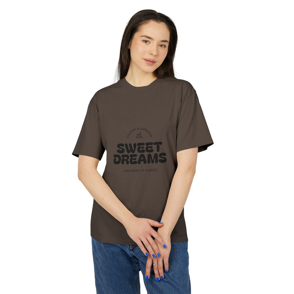 Sweet Dreams Retro Graphic Tee — Cozy Oversized Sleep Shirt