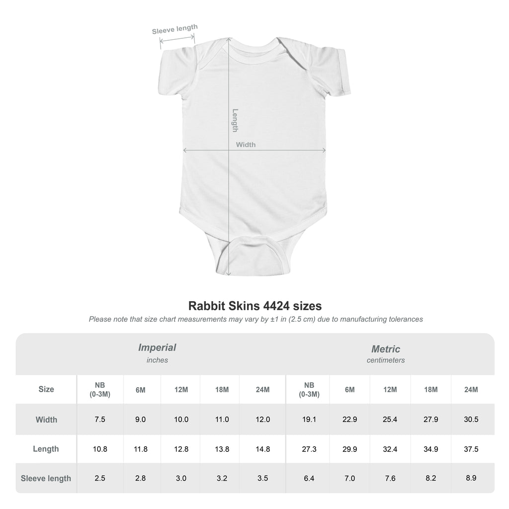 Infant Fine Jersey Bodysuit — Soft Unisex Baby Onesie