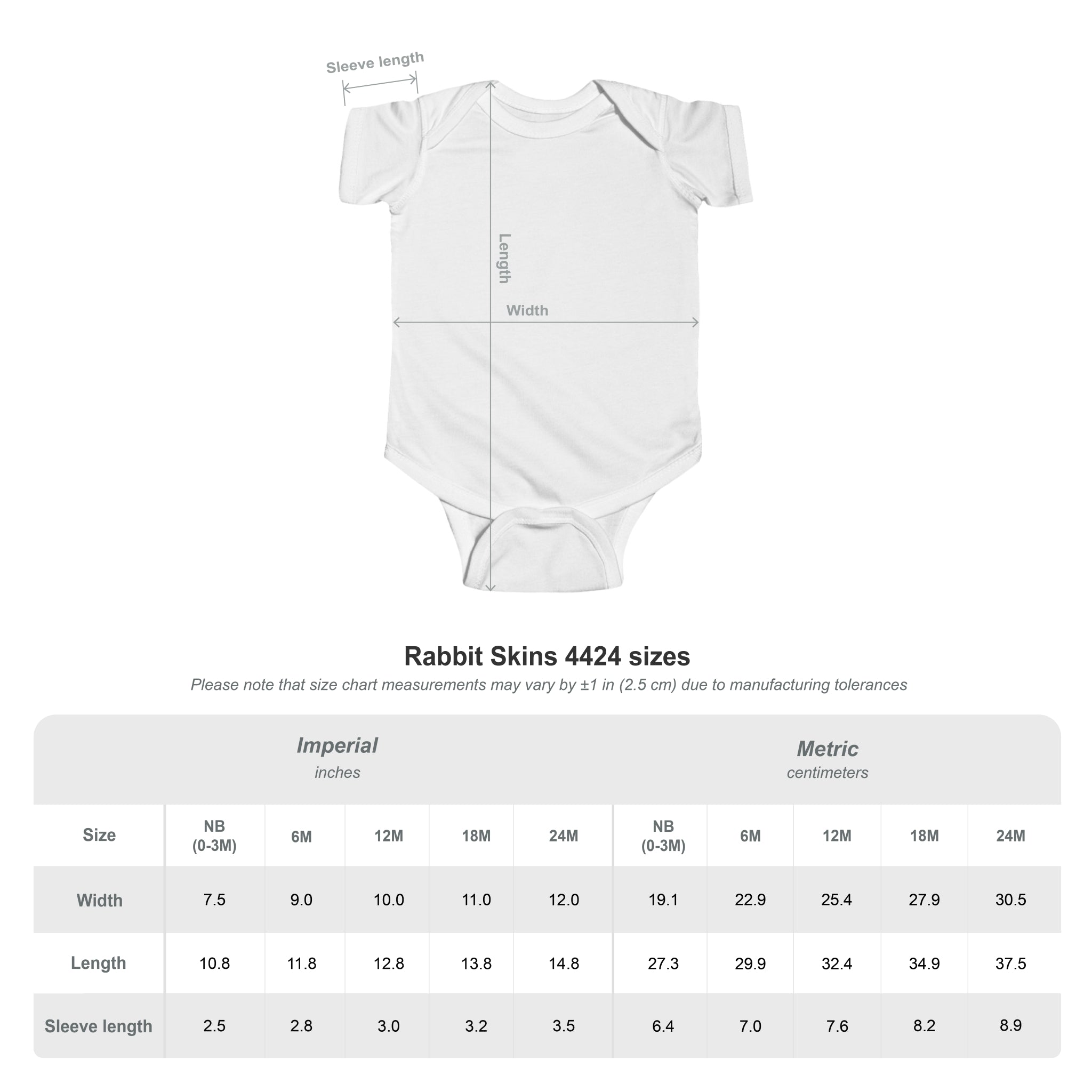 Infant Fine Jersey Bodysuit — Soft Unisex Baby Onesie
